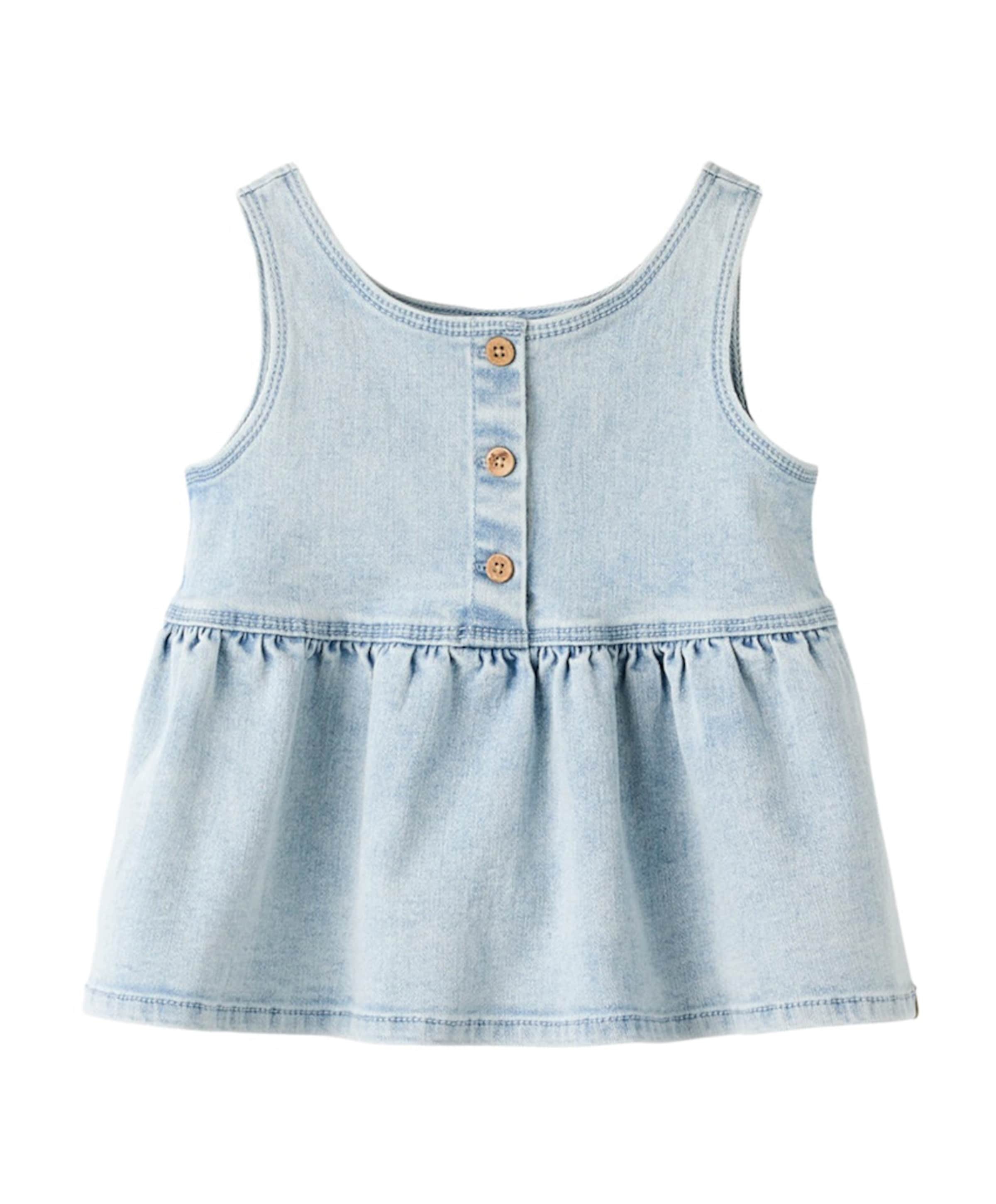 Lil' Atelier Meisjes top blauw
