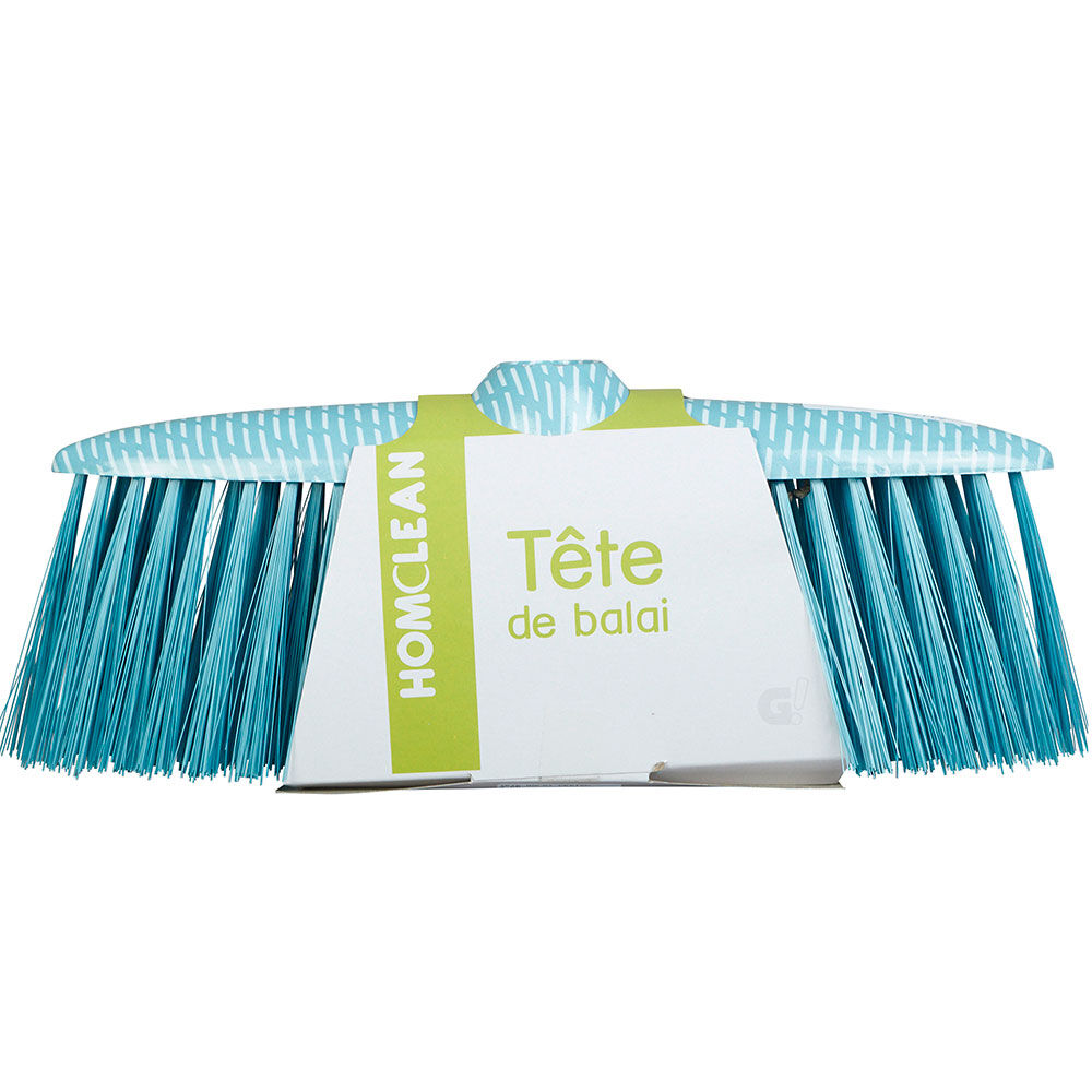 Tête de balai Homclean décor bleu et blanc