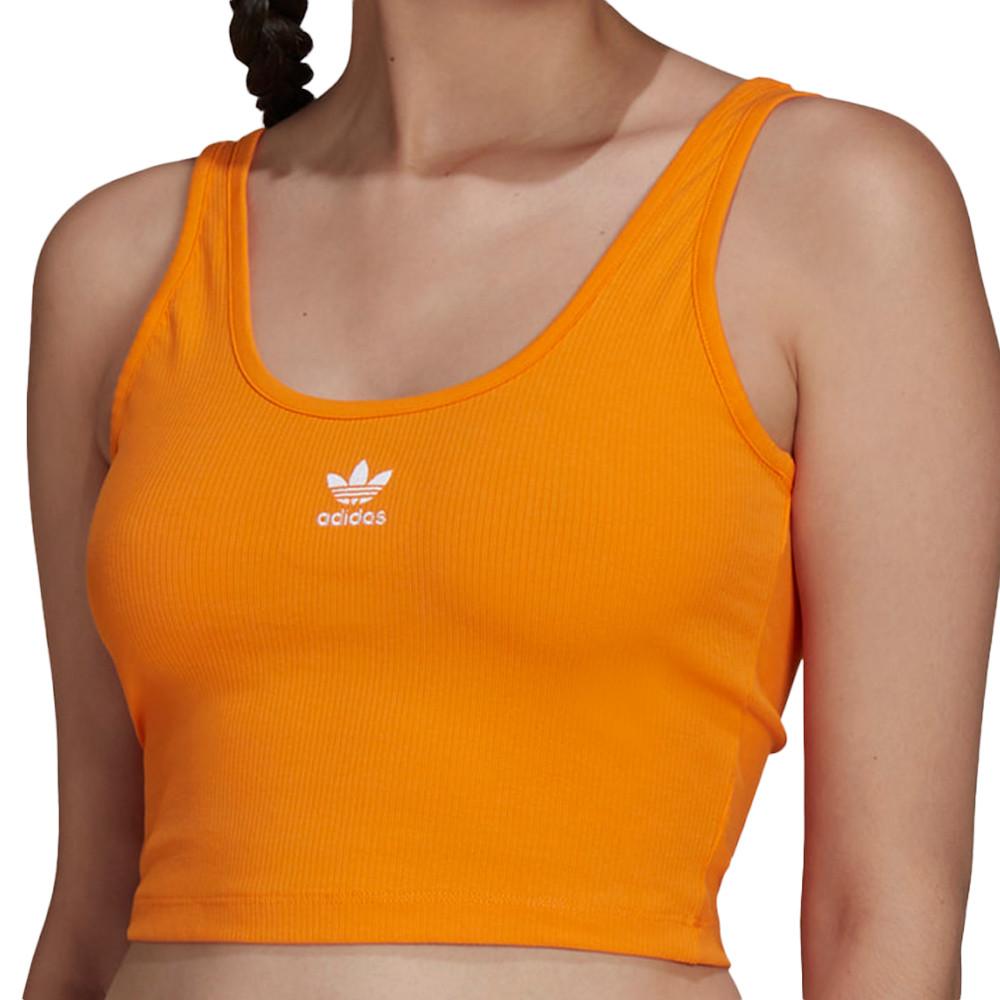 Adidas Débardeur Orange Femme Adidas Tank