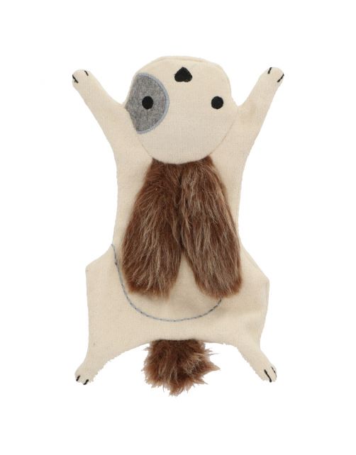Adori Hondenspeeltje Rabbie - Hondenspeelgoed - 30 cm Wit Grijs