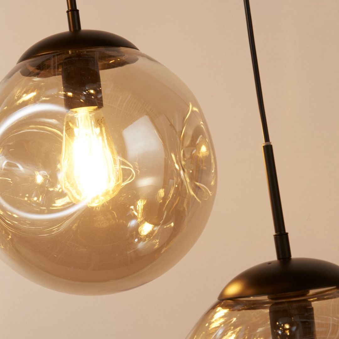 Hanglamp 22123-5BK Punch B61 x D61 cm