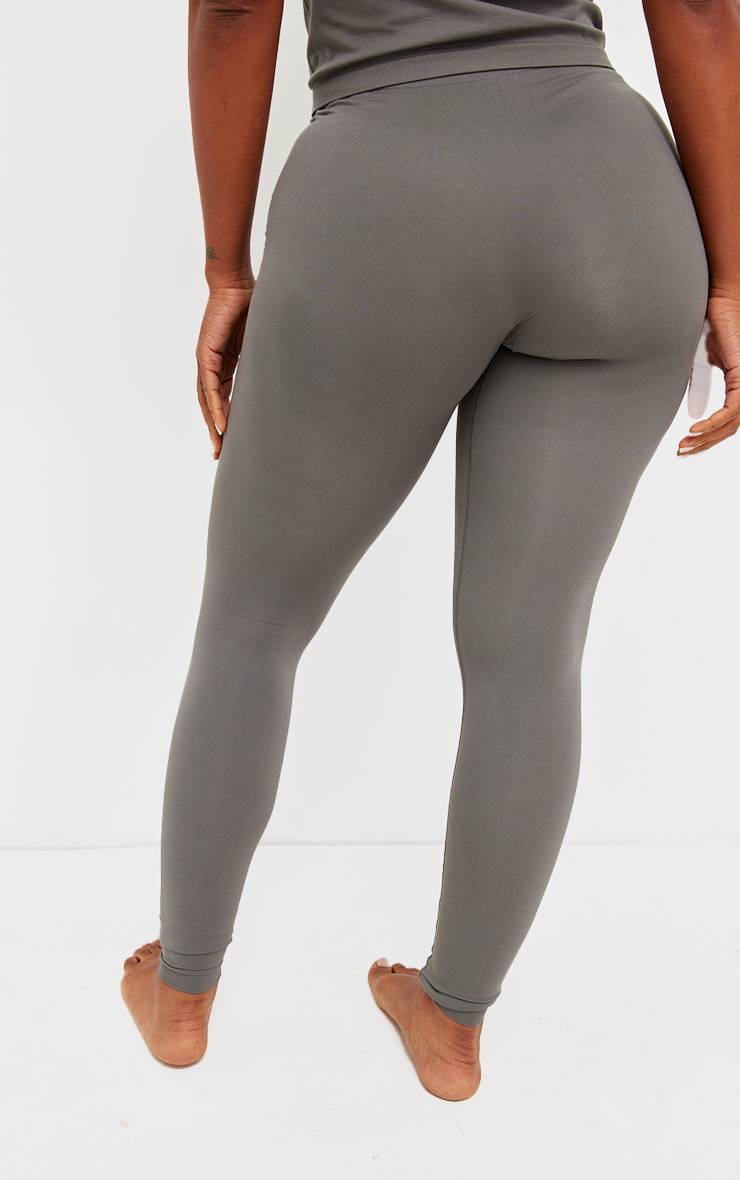 Charbon Legging Sans Couture Stretch Sculptant