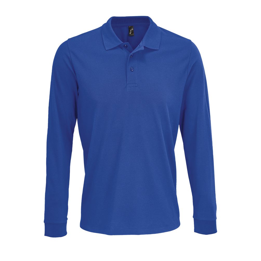 SOL'S 03983 - Prime Lsl Polo Unisexe Manche Longue Polycoton