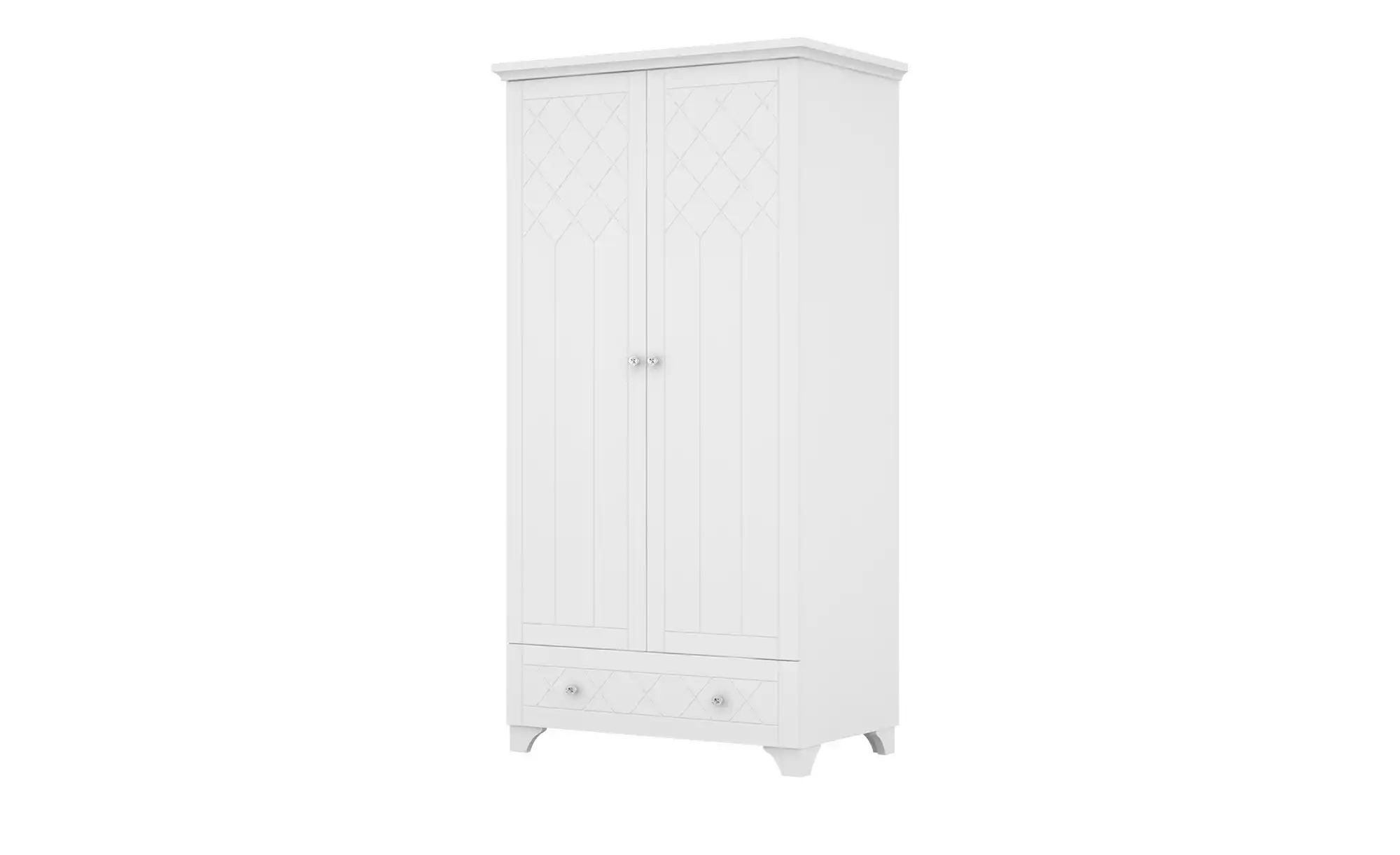 Drehtürenschrank Royal White