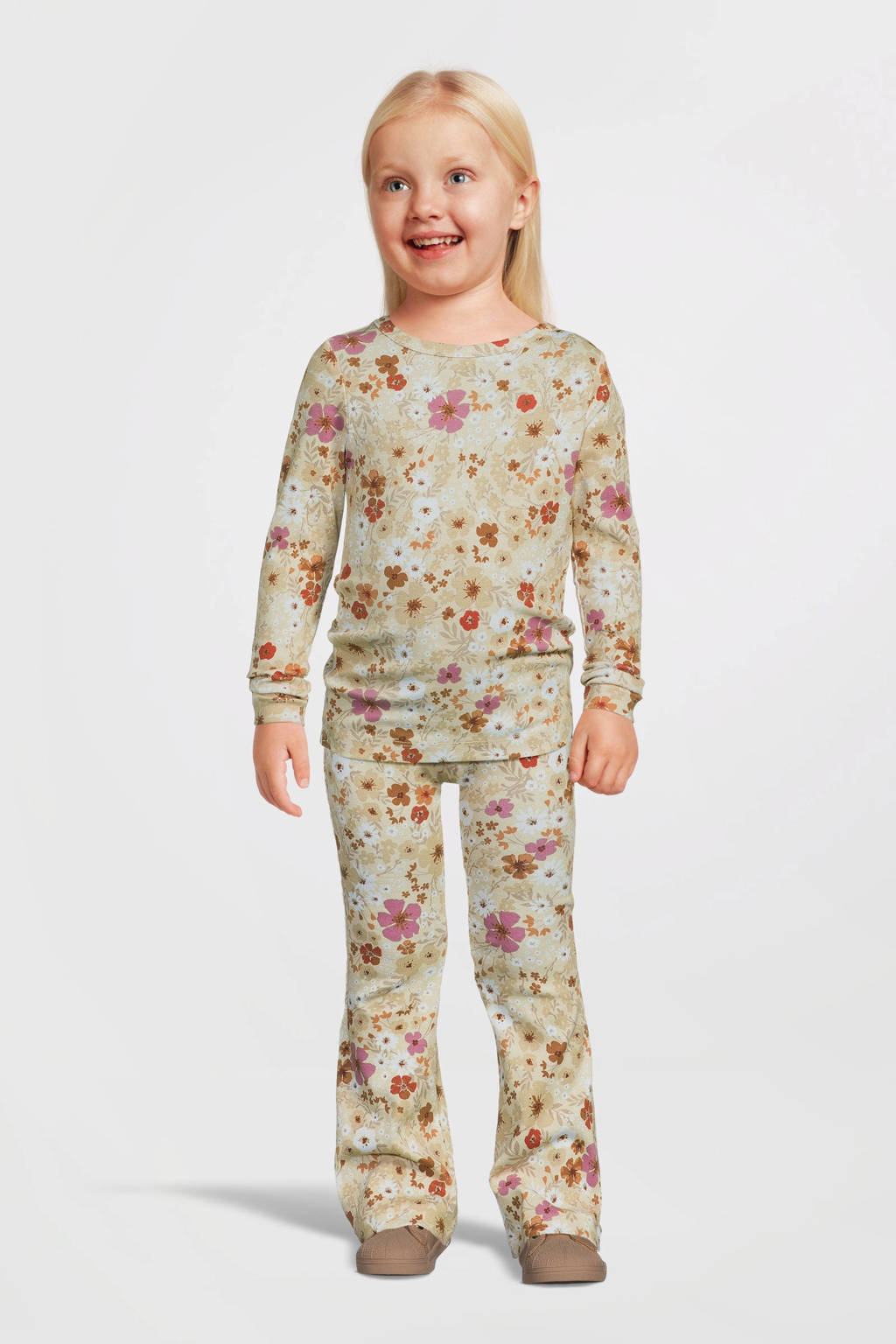 NAME IT baby gebloemde longsleeve NMFDIDISA