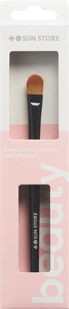 SUNSTORE Beauty Beauty Lidschattenpinsel<br>1 Stück, oval flach gross 100% vegan
