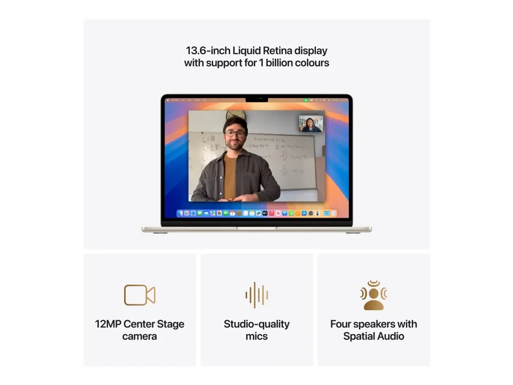Apple MacBook Air - M4 - Apple M4 10-core - 16 GB RAM - 512 GB SSD - 13.6
