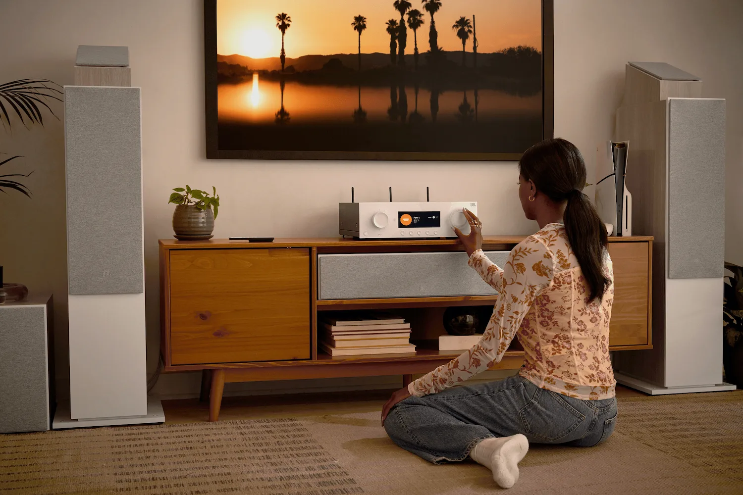JBL 240H Bois clair (la paire) Enceintes Atmos