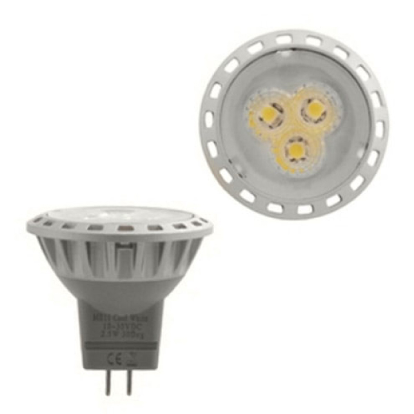 Ampoule 3 LED GU4 MR11 200LM
