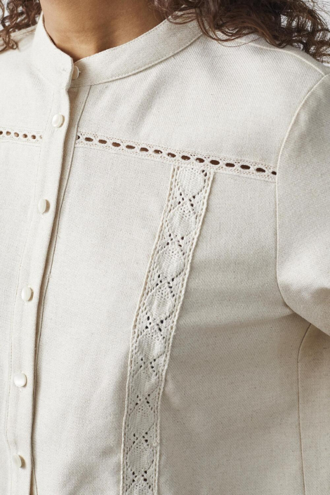 SisterS point ecru dames blouse
