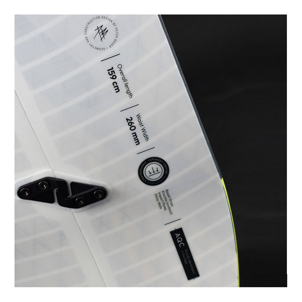 Amplid TOUR OPERATOR - Snowboard freeride black/yellow/white