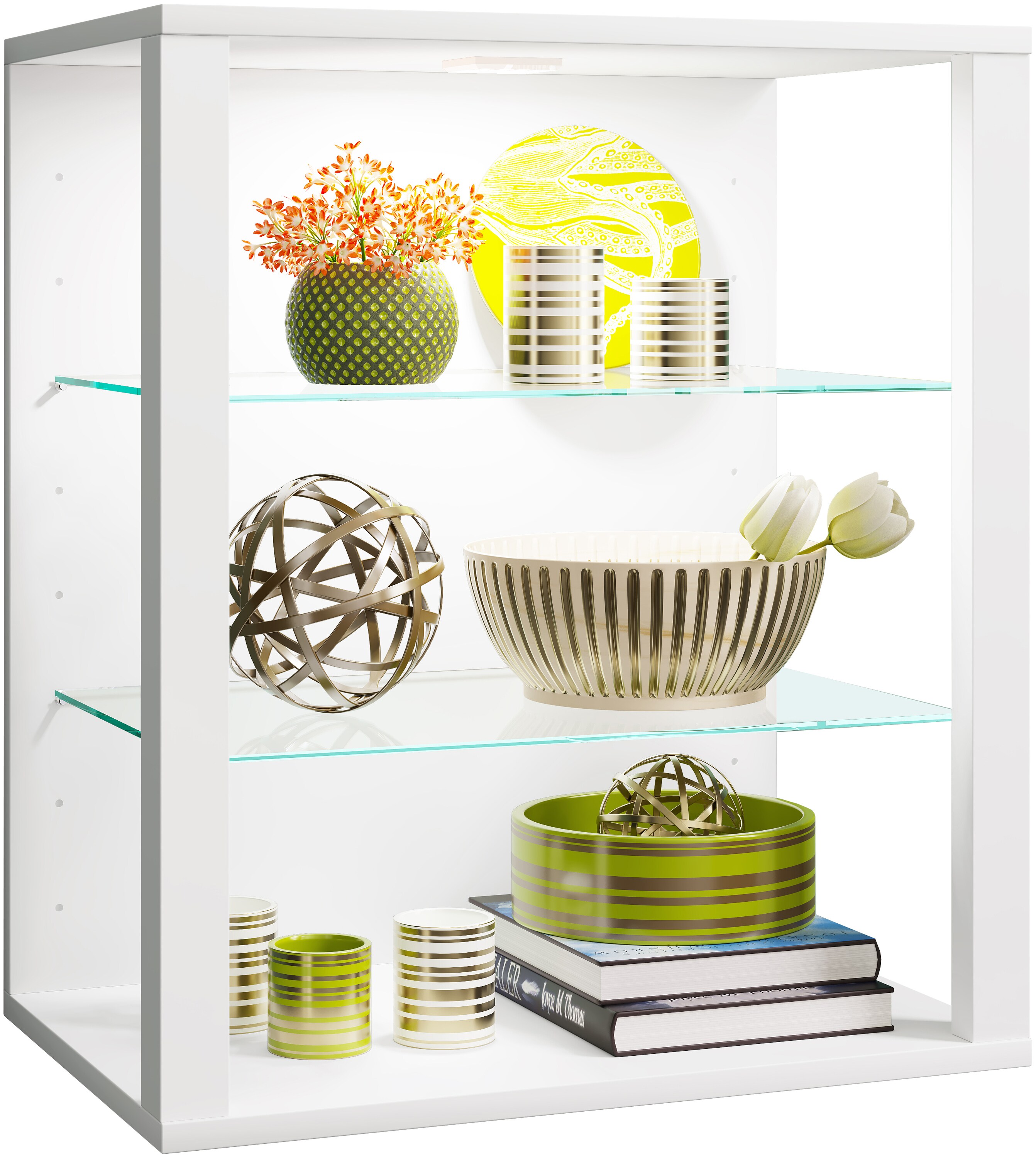 VCM Holz Glas Wandvitrine Hängevitrine Vitrine Sammelvitrine Glasvitrine Schaukasten Standvitrine Glasol S
