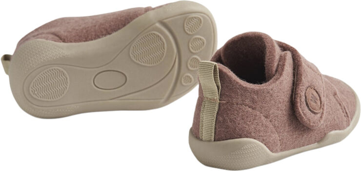 Wheat Indoor Shoe Fleecy Dusty rouge