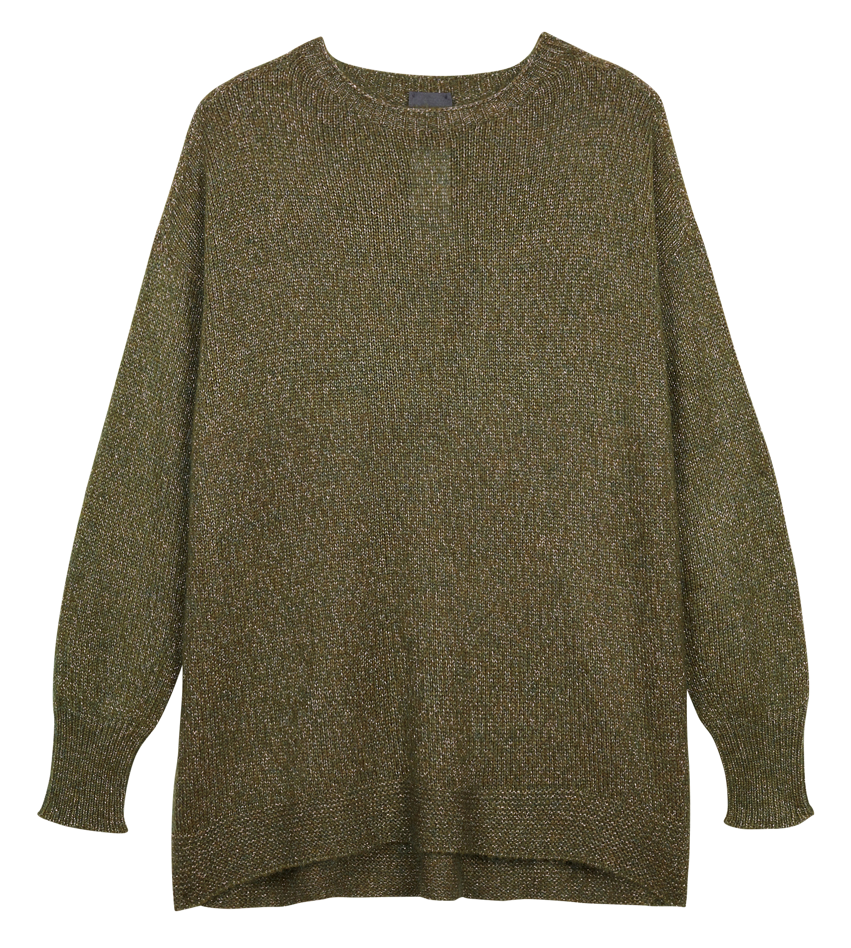 APE - Pull col rond| Marron