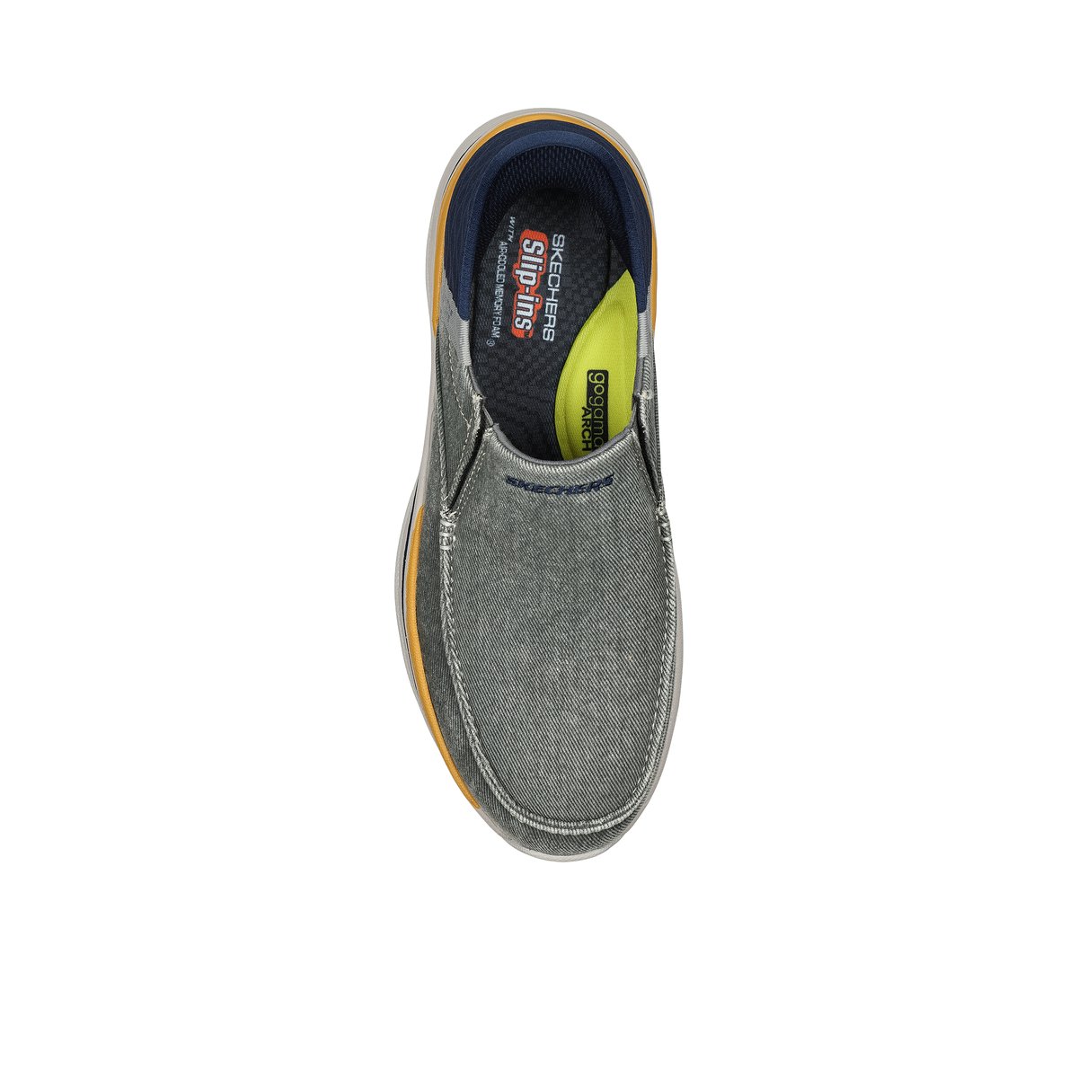 2X les points-Remaxed-m-Mocassins Chaussures Décontractées - Talon plat - Bleu