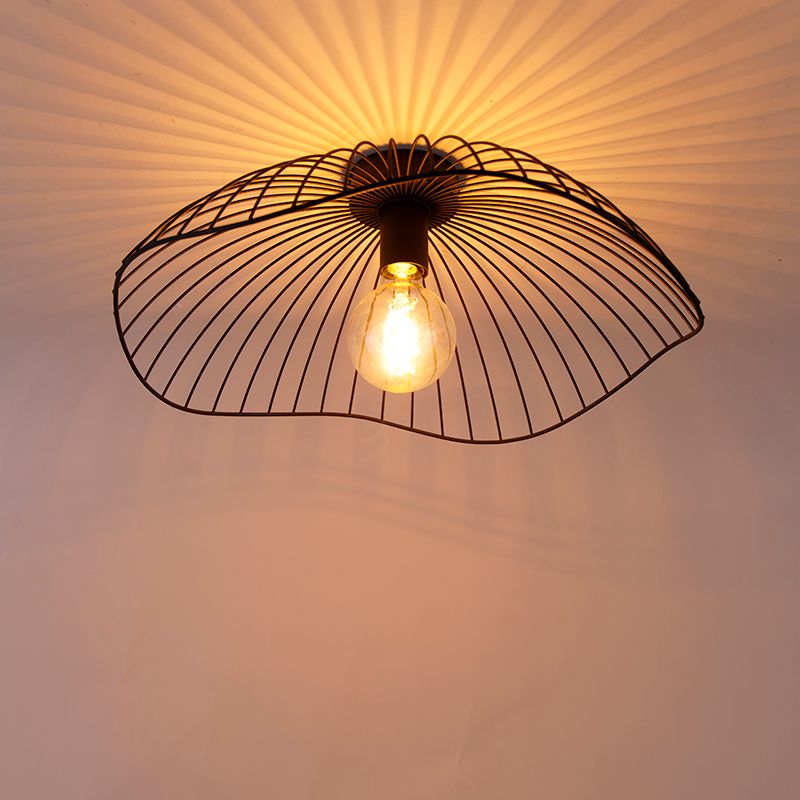 Design plafondlamp zwart 50 cm - Pua