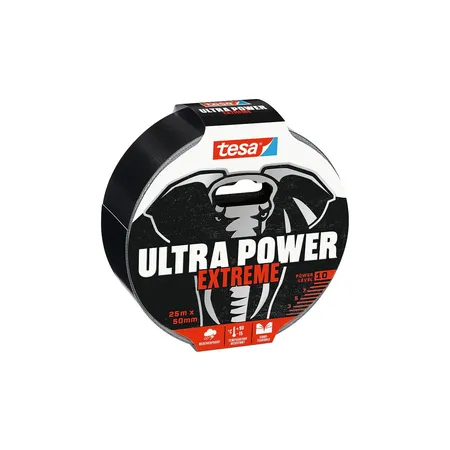 tesa Reparaturband Ultra Power Extreme schwarz 50mmx25m