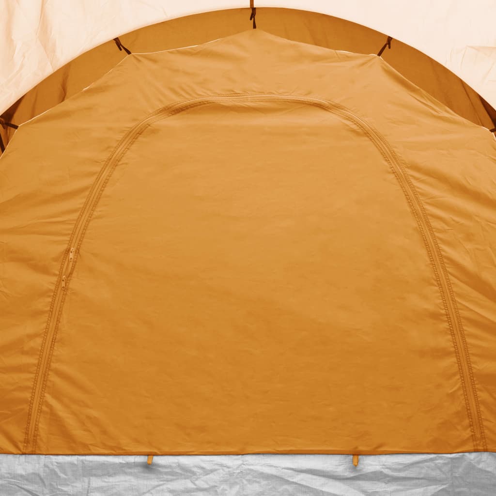 Tenda Vidaxl cinza e laranja