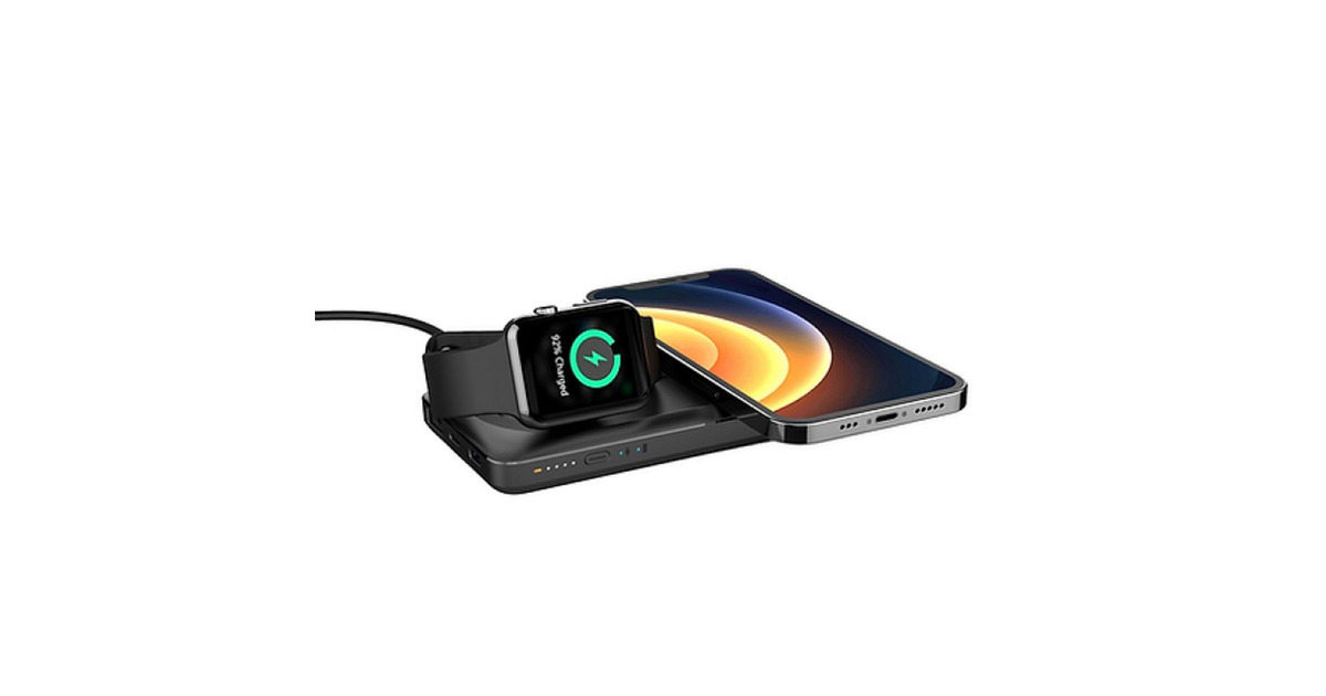 VEGERMagMulti powerbank 10.000mAh  (Zwart, MagSafe- en Qi)