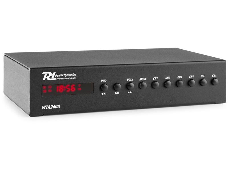 Power Dynamics Verstärker Pro WT240A Kompaktes Multiroom-Audiosystem