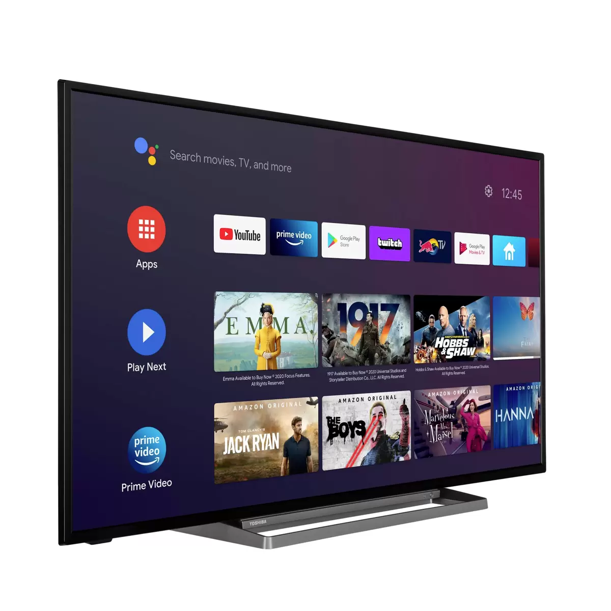TV Toshiba 65UA3D63DG Schwarz