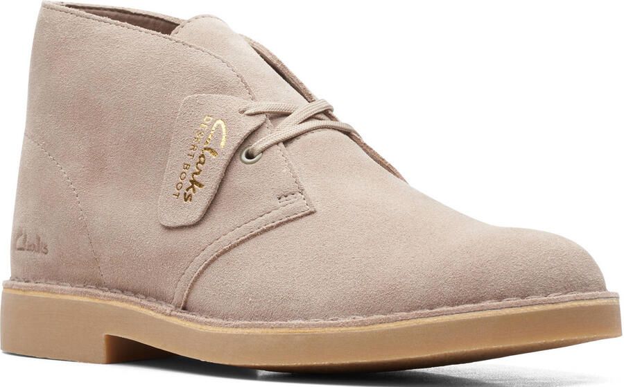 Clarks DESERT~BT~EVO~~~~~~~~~~~~~~~~~ Vrije tijd half-hoogHeren veterschoenHeren sneakers Wit beige
