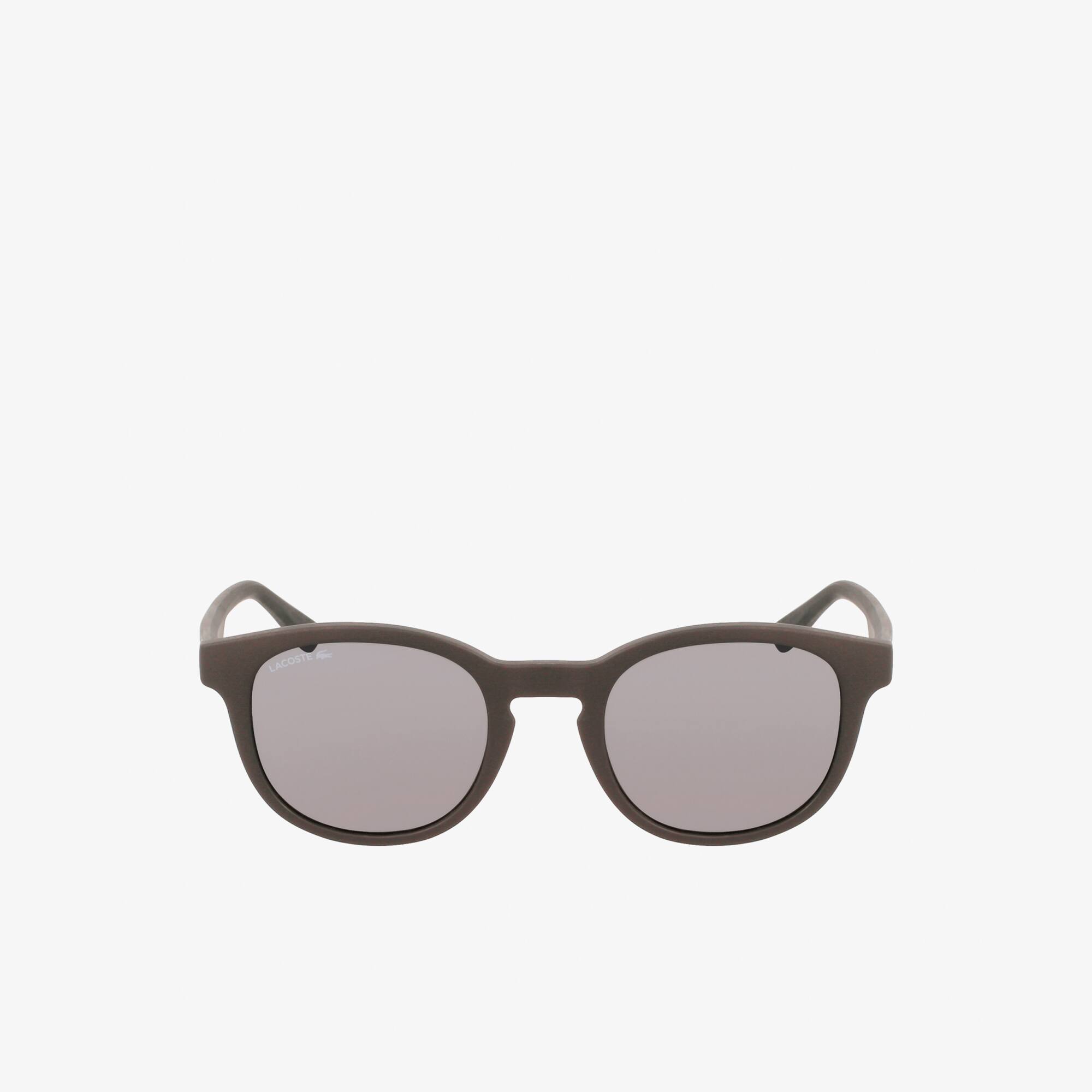 Kinder Sonnenbrille mit eckigem Kunststoffrahmen Sonnenbrillen - Schwarz - Lacoste - Kinder