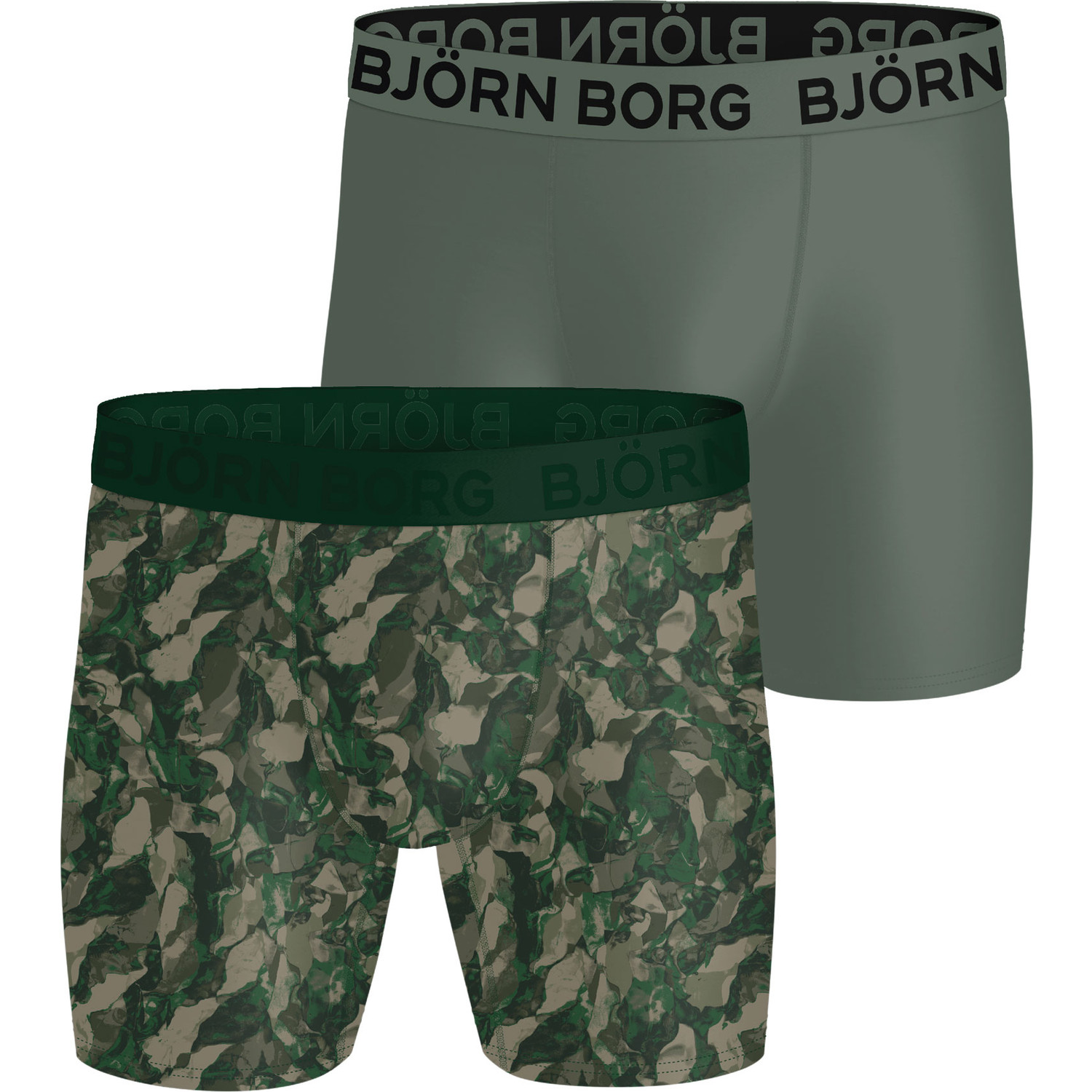 Björn Borg Sports Microfiber 2-Pack Boxer Heren