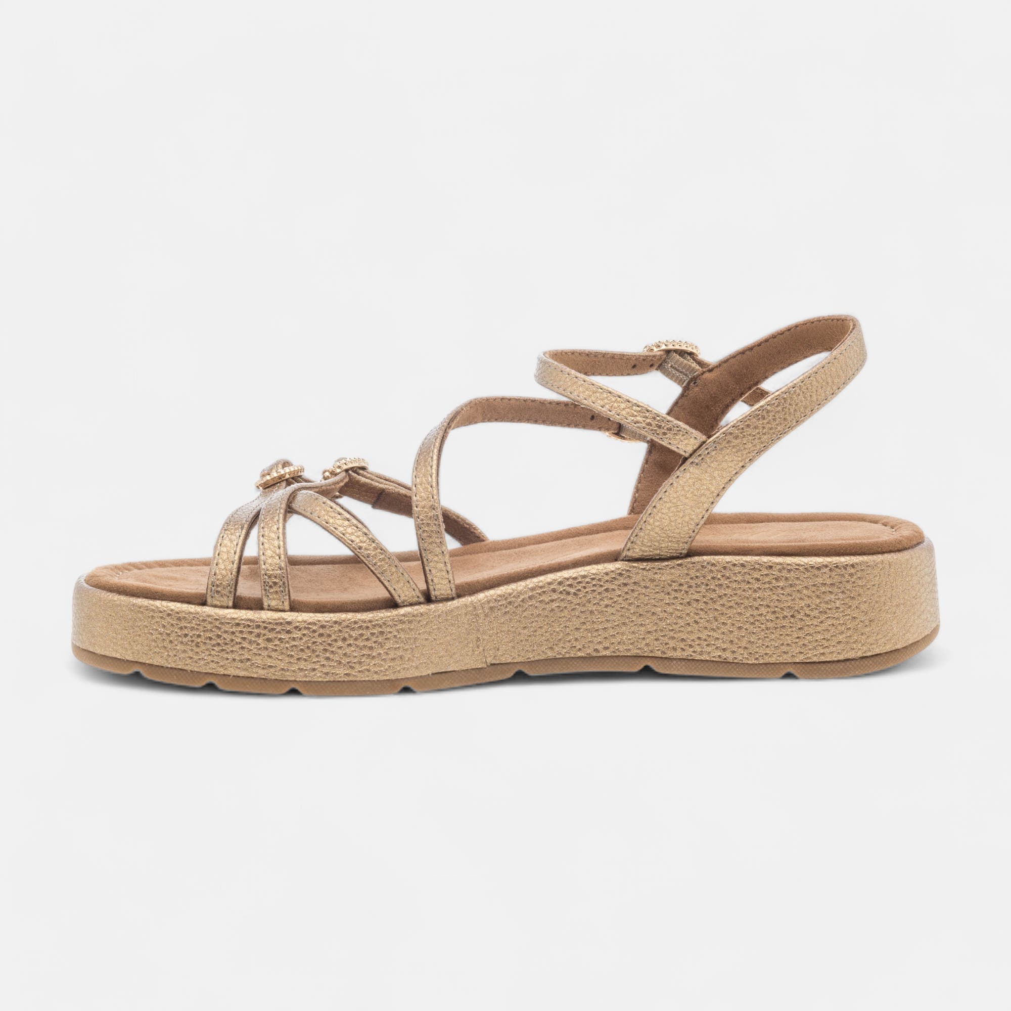 Sandales Femme bronze