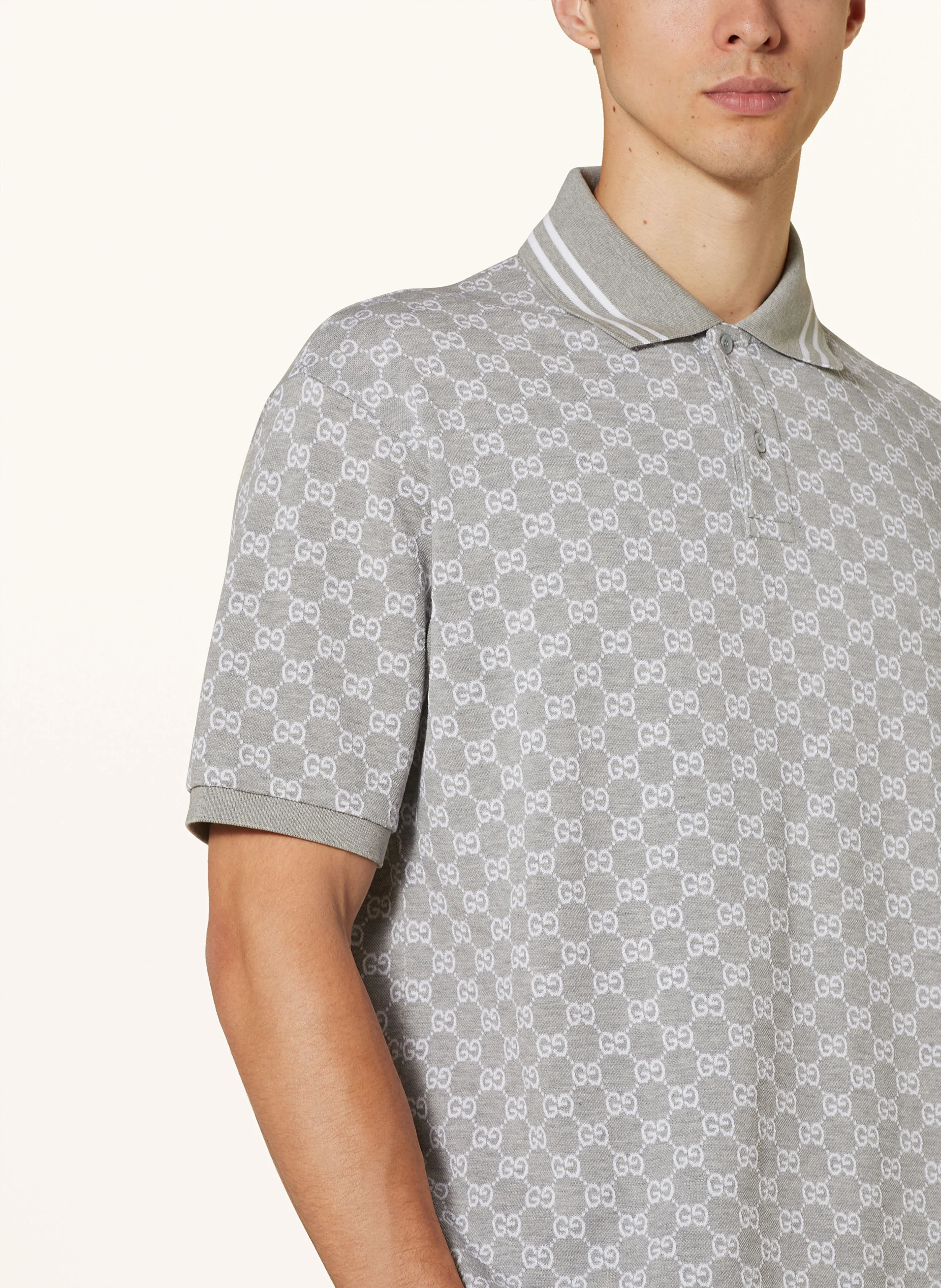 GUCCI Piqué-Poloshirt GG