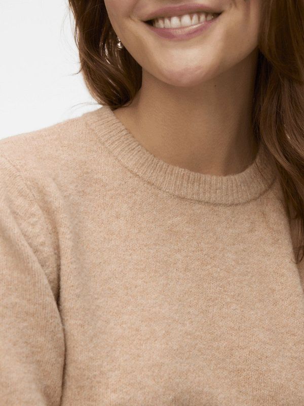 Vmboom - Gebreide Pullover - O-hals - Loose Fit - 2/4 Mouwen