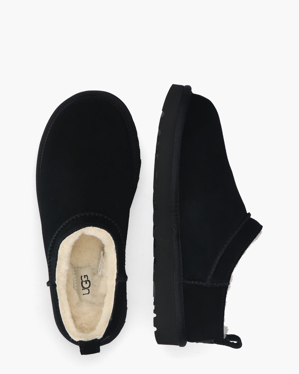 UGG Classic Micro Low Boot Black Damesboots