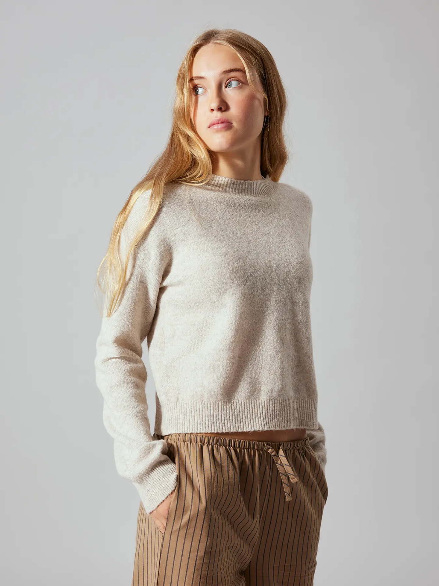Lodet Long Sleeve Short Knit
