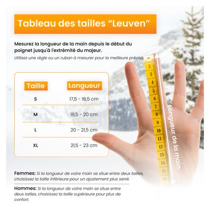 R2B Gants chauffants rechargeables - étanches - gants à écran tactile Hommes et femmes