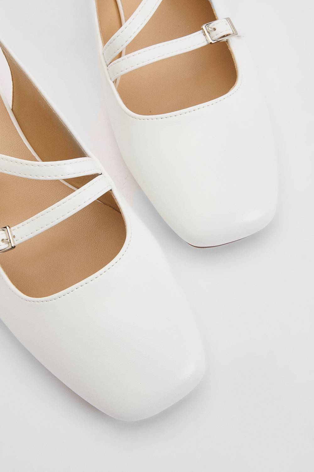 Oasis Ballerines Mary Jane À Bride Arrière Tara En Synthétiquecuir