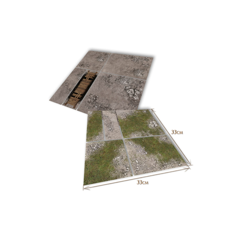 Tuiles Modulaires JDR Poland Games - Rochers