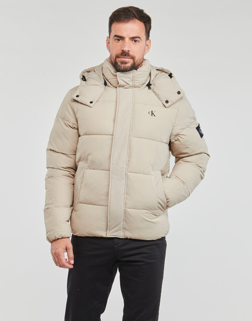 Calvin Klein Jeans - ESSENTIALS NON DOWN LOGO JACKET - Beige