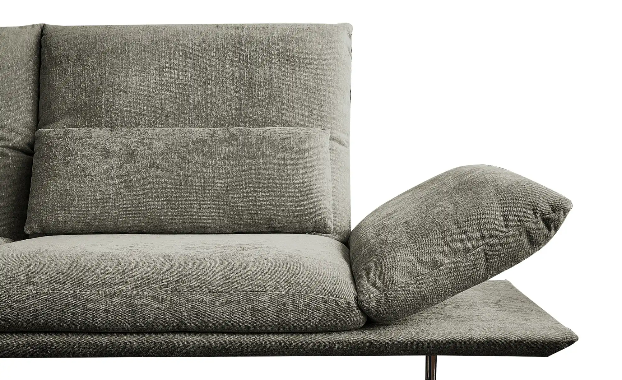 KOINOR Ecksofa aus Flachgewebe Francis