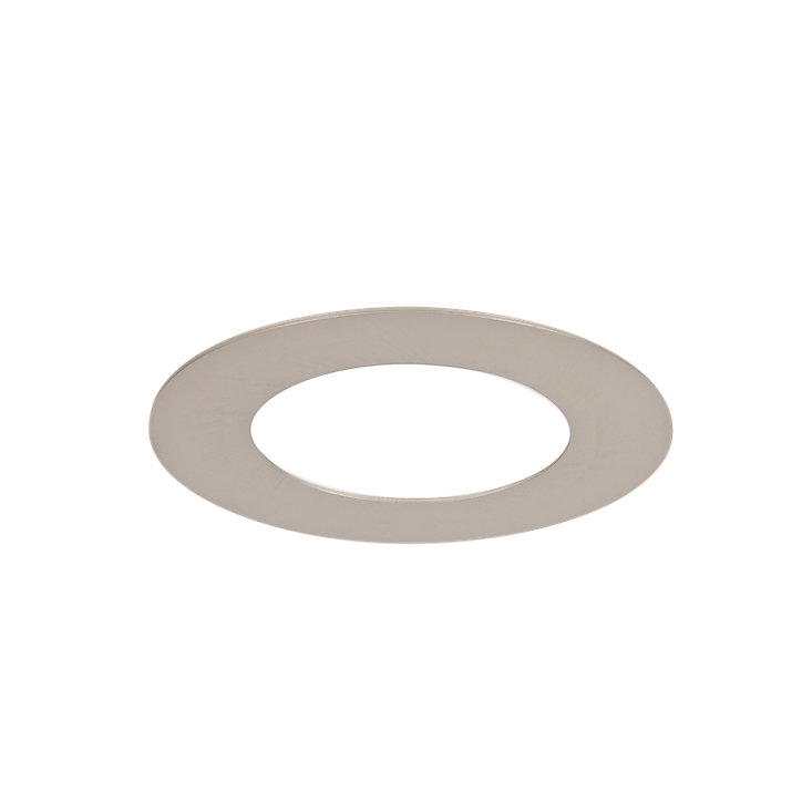 Spot encastrable Karluk LED intégrée variation de blancs IP65 500lm 6.5W Ø8xH.2,4cm argent GoodHome