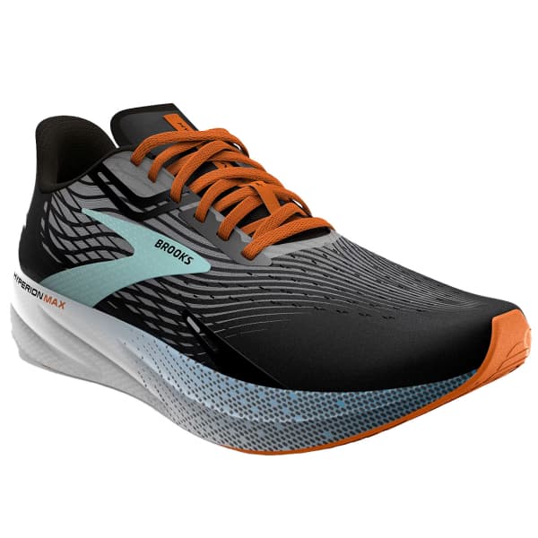 Chaussure running BROOKS HYPERION MAX BLACK/GREY/ORANGE CLOWN FISH