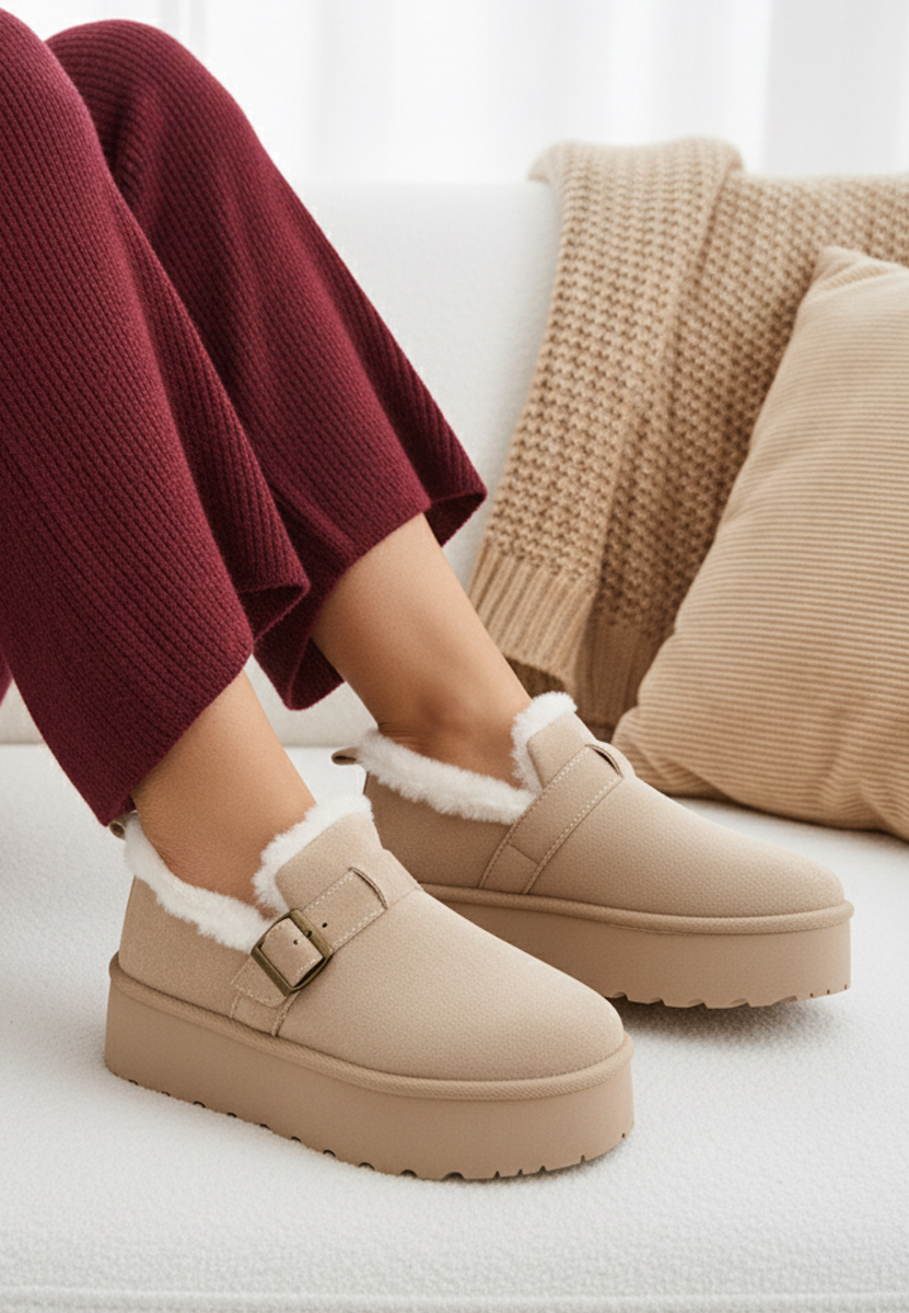 Sabots femme beige Myrl