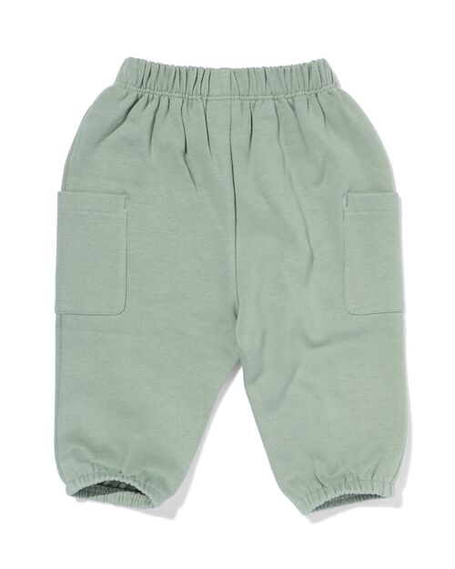 pantalon sweat bébé vert