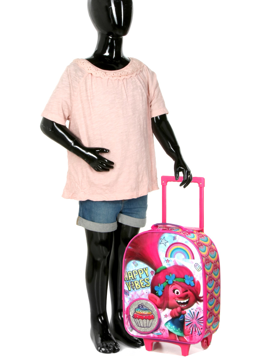 Valise Heys Les Trolls Poppy Vibes 47 cm