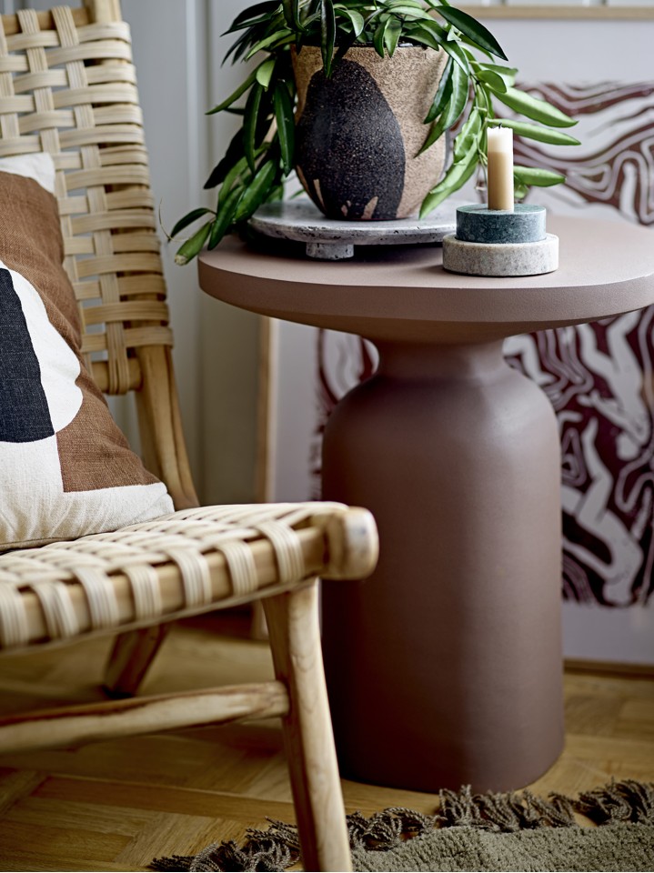 Bloomingville - Dalin Fyrfads- & Lysestage - Grøn - Marmor