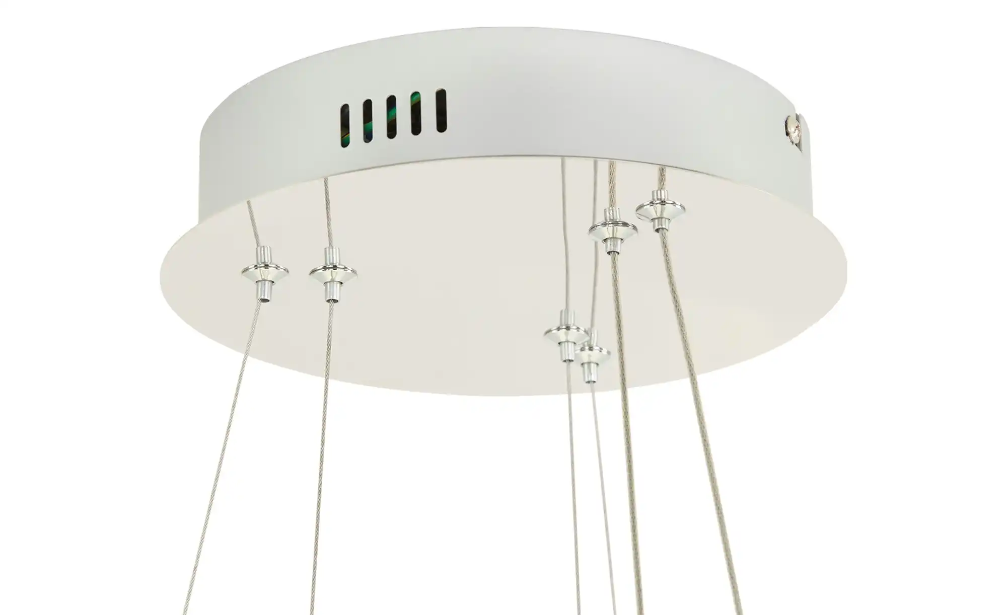 KHG LED-Kristall-Pendelleuchte, chrom