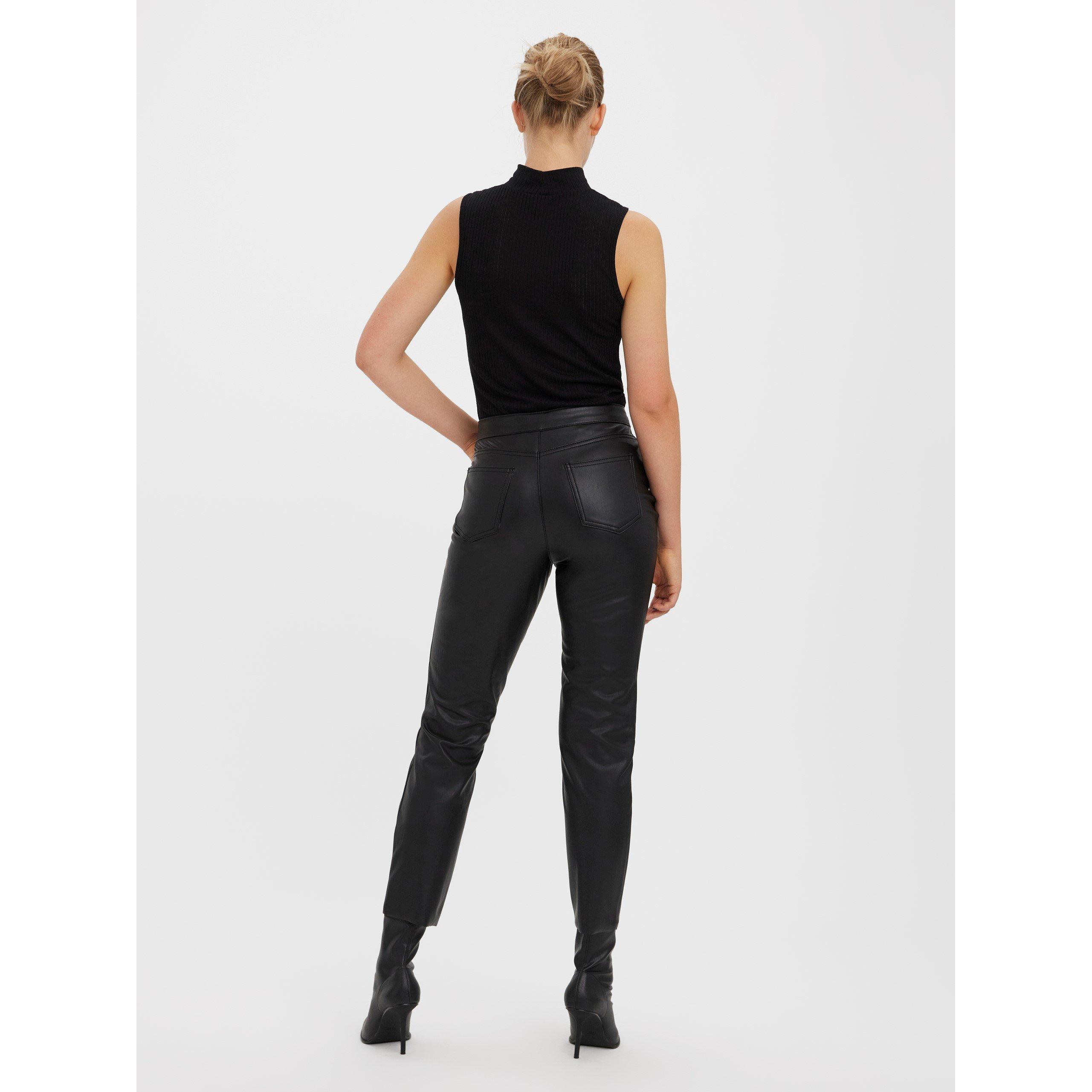 Vero Moda Leather Trousers