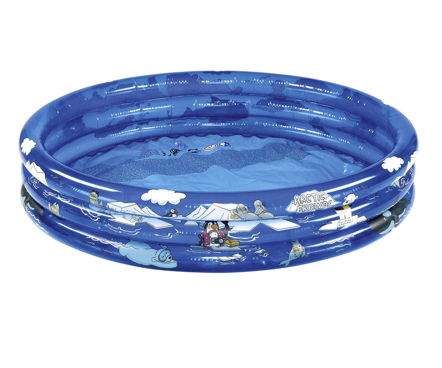 Happy People Arctic Friends Pool unaufgeblasen ca. 117 x 30 cm mit 3 Ringe