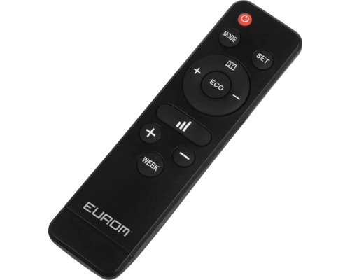 Eurom Alutherm Sani 800 wandconvectorkachel, 56x40x5,1 cm, 800 watt, met wifi en afstandsbediening, zwart