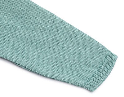Petite Chérie Atelier Margit Cardigan, Light Green/Dusty Green