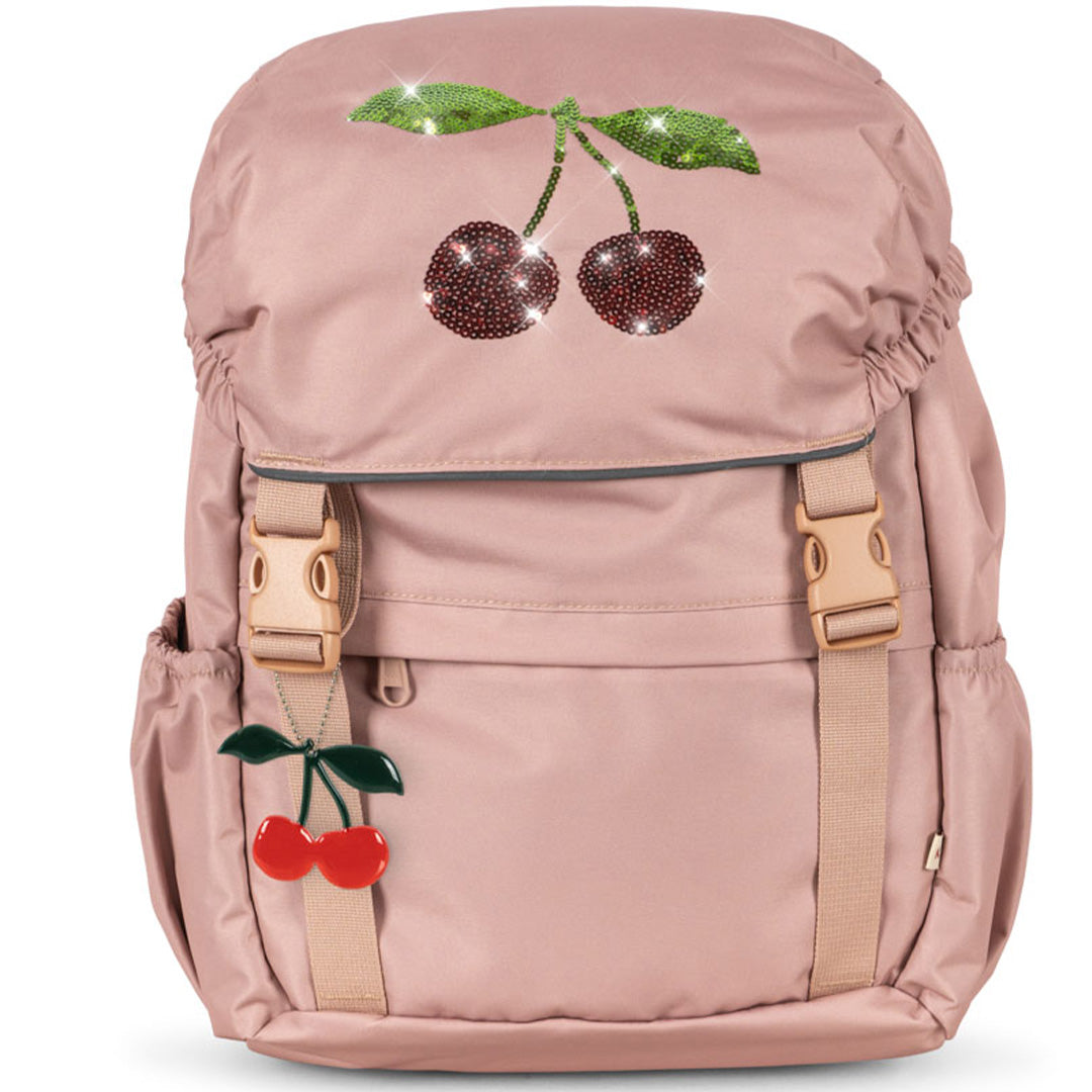 konges sløjd kinderrugzak clover - mahogany rose - 36 cm